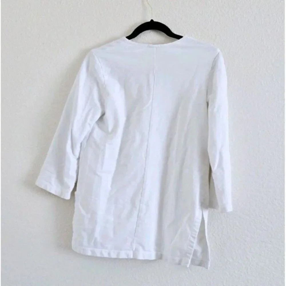 Prairie Underground Shirt Womens XS Tunic Button Pocket Boho Organic Cotton